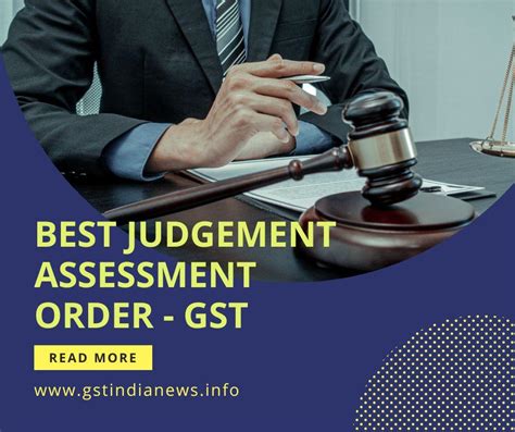 best judgement assessment gst.